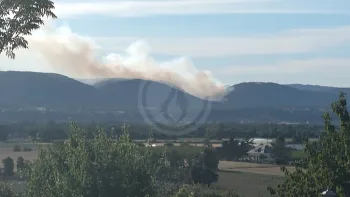 Incendie à Saint-Georges-les-Bains - Ardèche - 7 juillet 2026 - Feux de forêts et d'espaces naturels