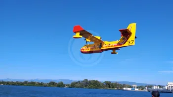 Incendie à Saint-Georges-les-Bains - Ardèche - 7 juillet 2026 - Feux de forêts et d'espaces naturels