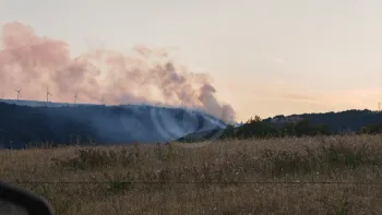 Incendie à Saint-Georges-les-Bains - Ardèche - 7 juillet 2026 - Feux de forêts et d'espaces naturels