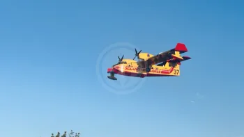 Incendie à Saint-Georges-les-Bains - Ardèche - 7 juillet 2026 - Feux de forêts et d'espaces naturels