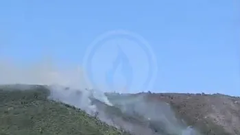 Incendie à Saint-Georges-les-Bains - Ardèche - 7 juillet 2026 - Feux de forêts et d'espaces naturels
