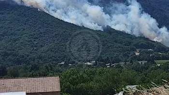 Incendie à Saint-Georges-les-Bains - Ardèche - 7 juillet 2026 - Feux de forêts et d'espaces naturels