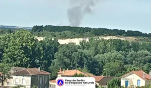 Incendie à La Couronne (16) : les pompiers interviennent