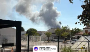 Incendie à Saint-Michel (16) : les pompiers interviennent