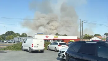 Incendie à Pompaire - Deux-Sèvres - 7 juillet 2026 - Feux de forêts et d'espaces naturels