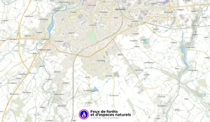 Incendie à Pompaire (79) : les pompiers interviennent