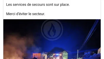 Incendie à Le Teil - Ardèche - 7 juillet 2026 - Feux de forêts et d'espaces naturels