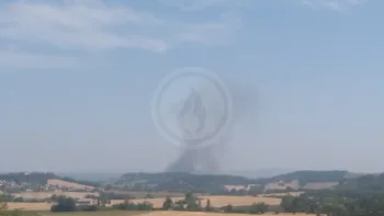 Incendie à Cambon - Tarn - 8 juillet 2026 - Feux de forêts et d'espaces naturels