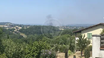 Incendie à Cambon - Tarn - 8 juillet 2026 - Feux de forêts et d'espaces naturels