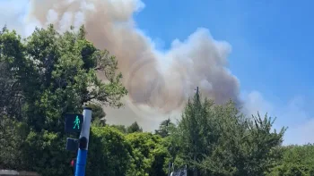 Incendie à Montpellier - Hérault - 8 juillet 2026 - Feux de forêts et d'espaces naturels