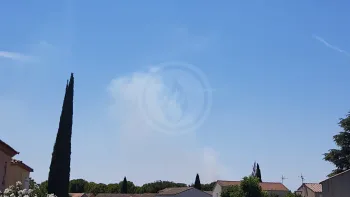 Incendie à Montpellier - Hérault - 8 juillet 2026 - Feux de forêts et d'espaces naturels