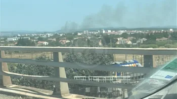 Incendie à Grans - Bouches-du-Rhône - 8 juillet 2026 - Feux de forêts et d'espaces naturels