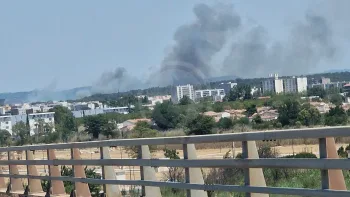 Incendie à Grans - Bouches-du-Rhône - 8 juillet 2026 - Feux de forêts et d'espaces naturels