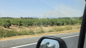 Incendie à Mirepeisset - Aude - 8 juillet 2026 - Feux de forêts et d'espaces naturels