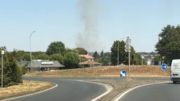 Incendie à Exireuil - Deux-Sèvres - 8 juillet 2026 - Feux de forêts et d'espaces naturels