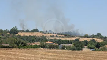 Incendie à Exireuil - Deux-Sèvres - 8 juillet 2026 - Feux de forêts et d'espaces naturels