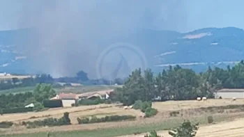 Incendie à Brioude - Haute-Loire - 8 juillet 2026 - Feux de forêts et d'espaces naturels