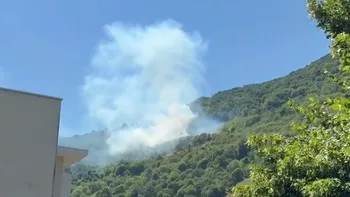 Incendie à La Tronche - Isère - 8 juillet 2026 - Feux de forêts et d'espaces naturels