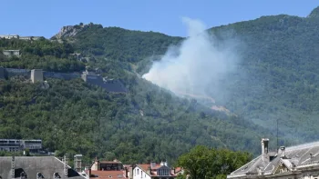 Incendie à La Tronche - Isère - 8 juillet 2026 - Feux de forêts et d'espaces naturels