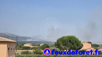 Incendie à Châteauneuf-le-Rouge - Bouches-du-Rhône - 8 juillet 2026 - Feux de forêts et d'espaces naturels