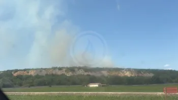 Incendie à Comblanchien - Côte-d'Or - 8 juillet 2026 - Feux de forêts et d'espaces naturels