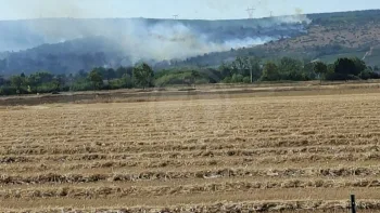Incendie à Comblanchien - Côte-d'Or - 8 juillet 2026 - Feux de forêts et d'espaces naturels