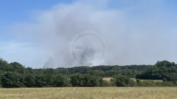 Incendie à Mézières-en-Brenne - Indre - 8 juillet 2026 - Feux de forêts et d'espaces naturels