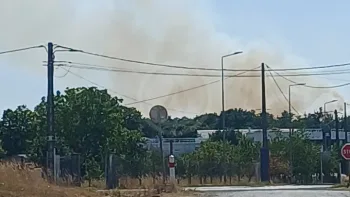 Incendie à Morthomiers - Cher - 8 juillet 2026 - Feux de forêts et d'espaces naturels