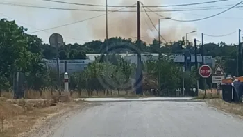 Incendie à Morthomiers - Cher - 8 juillet 2026 - Feux de forêts et d'espaces naturels