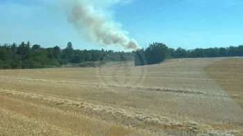 Incendie à Morthomiers - Cher - 8 juillet 2026 - Feux de forêts et d'espaces naturels