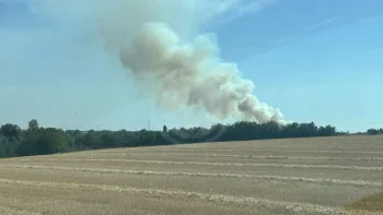 Incendie à Morthomiers - Cher - 8 juillet 2026 - Feux de forêts et d'espaces naturels