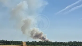 Incendie à Morthomiers - Cher - 8 juillet 2026 - Feux de forêts et d'espaces naturels