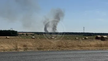 Incendie à Morthomiers - Cher - 8 juillet 2026 - Feux de forêts et d'espaces naturels