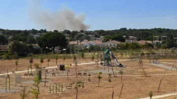 Incendie à Murviel-lès-Montpellier - Hérault - 8 juillet 2026 - Feux de forêts et d'espaces naturels