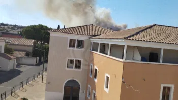 Incendie à Murviel-lès-Montpellier - Hérault - 8 juillet 2026 - Feux de forêts et d'espaces naturels