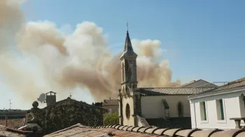 Incendie à Murviel-lès-Montpellier - Hérault - 8 juillet 2026 - Feux de forêts et d'espaces naturels