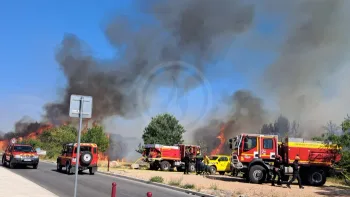 Incendie à Murviel-lès-Montpellier - Hérault - 8 juillet 2026 - Feux de forêts et d'espaces naturels