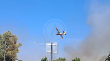 Incendie à Murviel-lès-Montpellier - Hérault - 8 juillet 2026 - Feux de forêts et d'espaces naturels