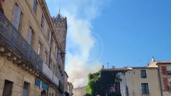 Incendie à Murviel-lès-Montpellier - Hérault - 8 juillet 2026 - Feux de forêts et d'espaces naturels
