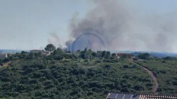 Incendie à Murviel-lès-Montpellier - Hérault - 8 juillet 2026 - Feux de forêts et d'espaces naturels