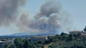 Incendie à Murviel-lès-Montpellier - Hérault - 8 juillet 2026 - Feux de forêts et d'espaces naturels