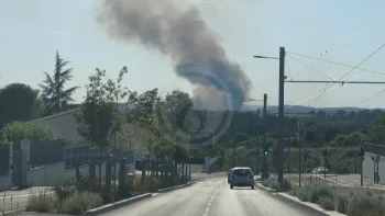 Incendie à Murviel-lès-Montpellier - Hérault - 8 juillet 2026 - Feux de forêts et d'espaces naturels