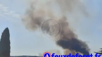 Incendie à Murviel-lès-Montpellier - Hérault - 8 juillet 2026 - Feux de forêts et d'espaces naturels
