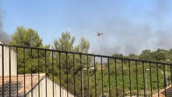 Incendie à Murviel-lès-Montpellier - Hérault - 8 juillet 2026 - Feux de forêts et d'espaces naturels