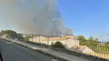 Incendie à Murviel-lès-Montpellier - Hérault - 8 juillet 2026 - Feux de forêts et d'espaces naturels