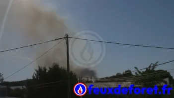 Incendie à Murviel-lès-Montpellier - Hérault - 8 juillet 2026 - Feux de forêts et d'espaces naturels
