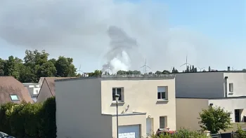 Incendie à Ouézy - Calvados - 8 juillet 2026 - Feux de forêts et d'espaces naturels