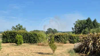 Incendie à Les Cars - Haute-Vienne - 8 juillet 2026 - Feux de forêts et d'espaces naturels
