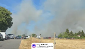 Incendie à Les Cars (87) : les pompiers interviennent