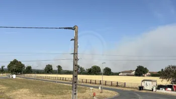 Incendie à Magnac-Laval - Haute-Vienne - 8 juillet 2026 - Feux de forêts et d'espaces naturels